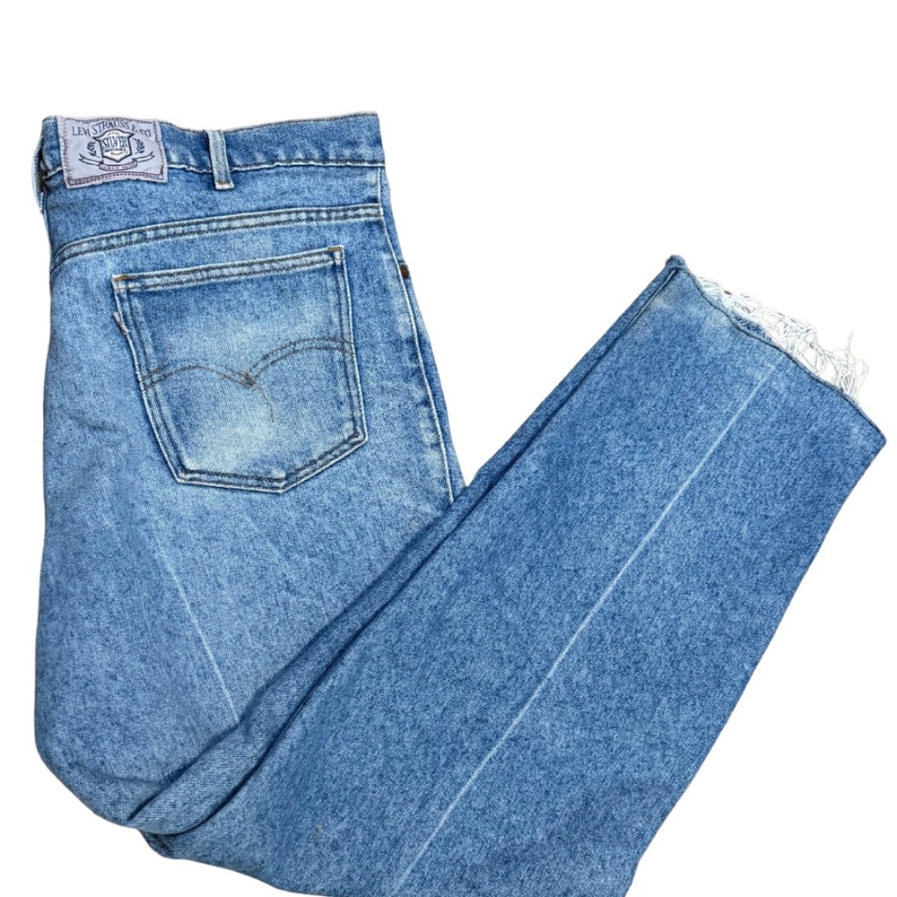 Vintage Levi’s Silver Tab Denim Jeans Men’s/Women’s 40 Distressed Y2K Streetwear